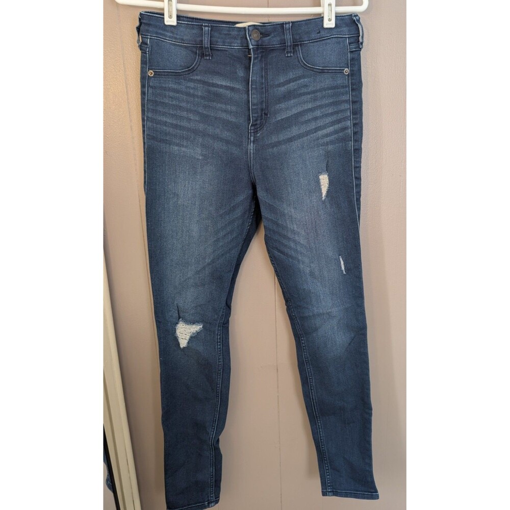 Abercrombie & Fitch Jeans Womens Blue 29 | 8 Jean Legging High Rise Cotton Blend - Picture 2 of 8